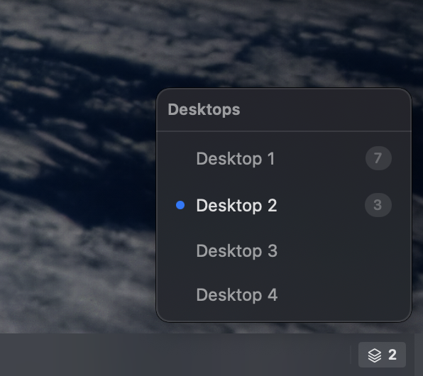 Desktop switcher